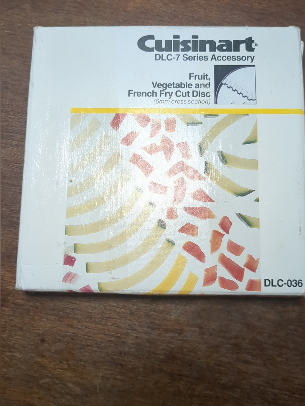CUISINART DLC-036 NEW French Fry Cut Disc - DLC-7 Series DLC-039 Fruit, Veggies